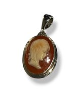 Colgante Mandile 1922 Mujer Cammei  in Plata Conchiglia 2MCICM227.2 - 2MCICM227.2